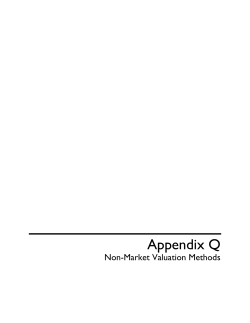 Q Non-Market Valuation Methods 1 KB