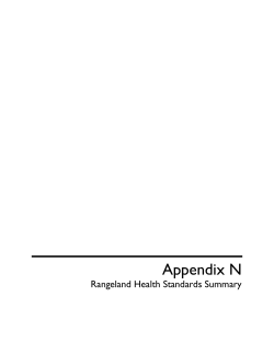 N Rangeland Health Standards Summary 1 KB