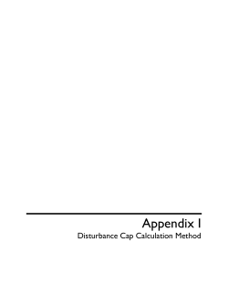 I Disturbance Cap Calculation Method 1 KB