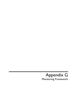 G Monitoring Framework 4 KB