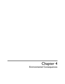 Chapter 4 - Environmental Consequences 2 MB
