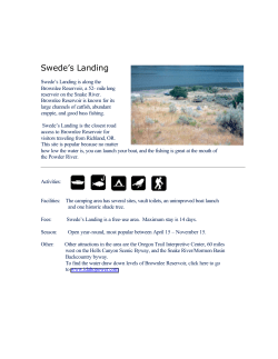 Swedes Landing