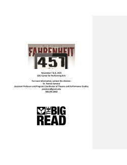 Study Guide - Fahrenheit 451