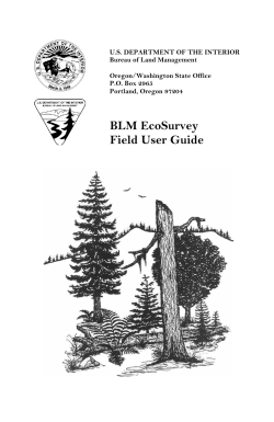 blm ecosurvey