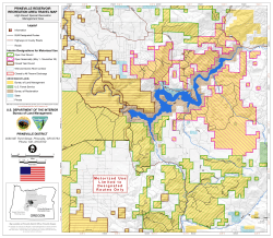 Prineville Reservoir Recreation Area Travel Map