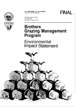 Grazing Management Program Final Environmental Impact Statement
