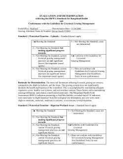Devon South Allotment Determination