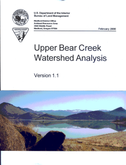 Upper Bear Creek