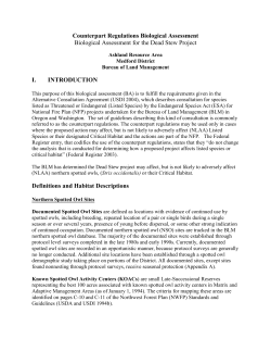 Dead Stew Counterpart Regulations