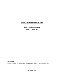 Deer Creek Watershed