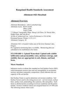 Rosebud Rangeland Health Assessment