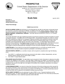 Prospectus-Yellow Point Salvage-May 2015