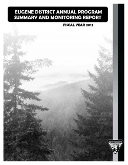 2013 Annual Program Summary