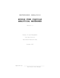 Middle Fork Coquille WA - Updated 2007