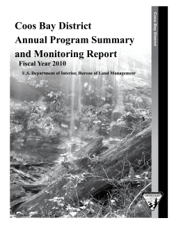 Annual Program Summary 2010