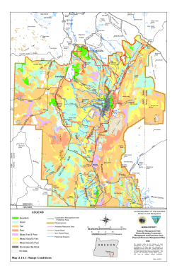 Map 3.15.1: Range Conditions