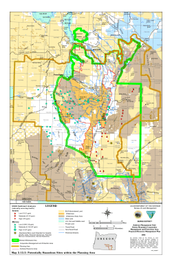 Map 3.13.5: Potentially Hazardous Sites within the Planning Area