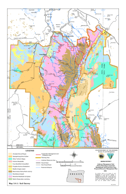 Map 3.4.1: Soil Survey