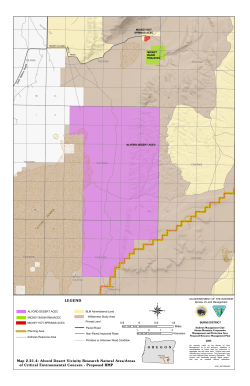 Map 2.21.4: Alvord Desert Vicinity Research Natural Area/Areas of Critical Environmental Concern - Proposed RMP
