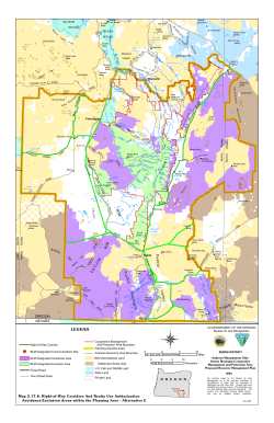 Map 2.17.8: Right-of-Way Corridors And Realty Use Authorization Avoidance/Exclusion Areas within the Planning Area - Alternative E