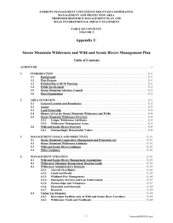 Andrews/Steens RMP and Final EIS - Vol 3