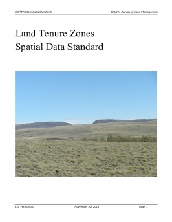Land Tenure Zones