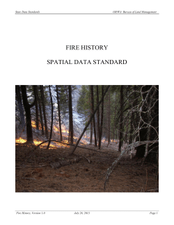 Fire History