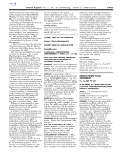 Federal Register Notice