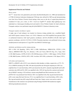 Supplementary information