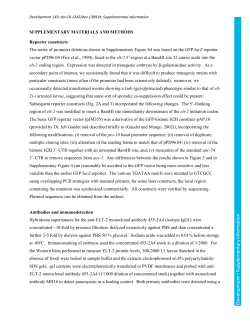 Supplementary information