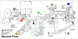 Main Building A-G: 2nd Floor
