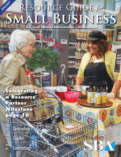 2014-15 Resource Guide for Small Business