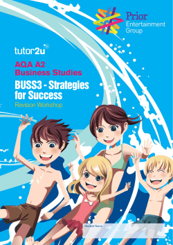 Prior Entertainment Group PLC