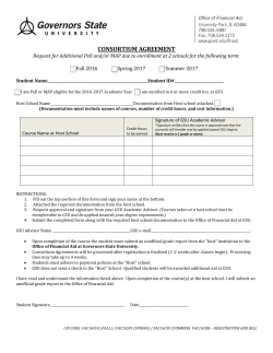 Consortium Form