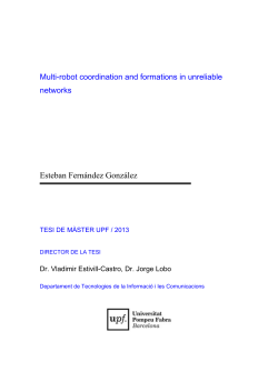Multi-Robot Coordination and Formations in Unreliable Networks