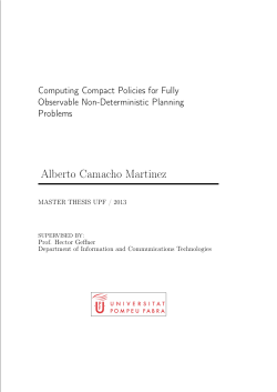 Computing Compact Policies for Fully Observable Non-Deterministic Planning Problems