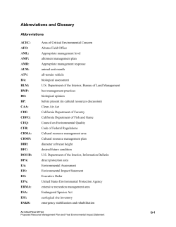 Abbreviations and Glossary