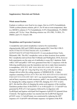 Supplementary information