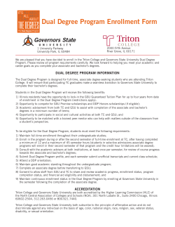 DDP Enrollment Form
