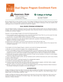 DDP Enrollment Form