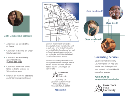 Download the brochure on Counseling Services
