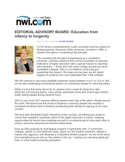 Education from infancy to longevity