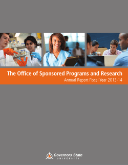 Annual Report Fiscal Year 2014