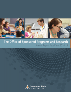 Annual Report Fiscal Year 2015