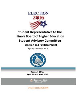 Illinois Board of Ed-SAC Student Rep 16