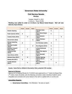 CS Minutes 8-2015