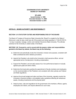 BOT Bylaws
