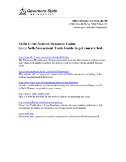 Skills Indentification