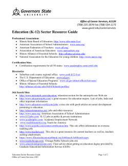 Education(K-12)&nbsp;gettinghired.com&nbsp;