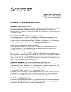 Criminal Justice&nbsp;